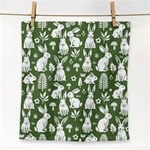 Easter bunny pattern Face Towel