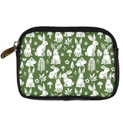Easter bunny pattern Digital Camera Leather Case from ArtsNow.com Front