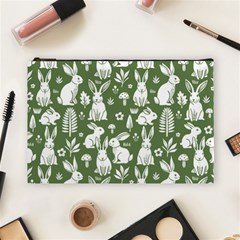 Easter bunny pattern Cosmetic Bag (Large) from ArtsNow.com Front