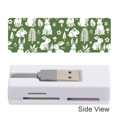 Easter bunny pattern Memory Card Reader (Stick) from ArtsNow.com Front