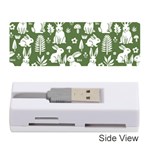Easter bunny pattern Memory Card Reader (Stick)