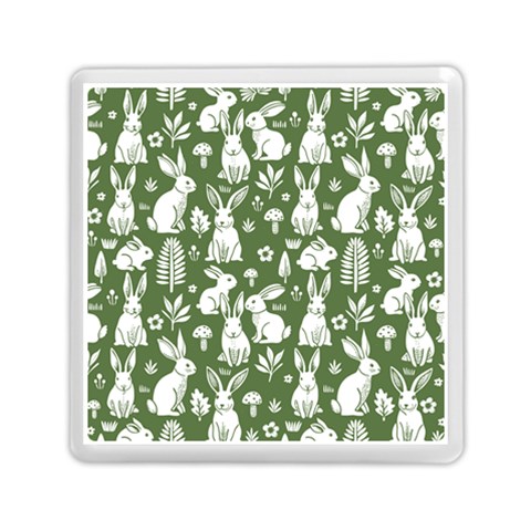 Easter bunny pattern Memory Card Reader (Square) from ArtsNow.com Front