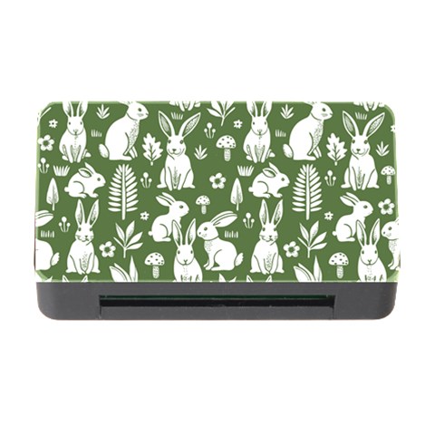 Easter bunny pattern Memory Card Reader with CF from ArtsNow.com Front