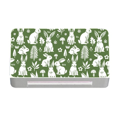 Easter bunny pattern Memory Card Reader with CF from ArtsNow.com Front