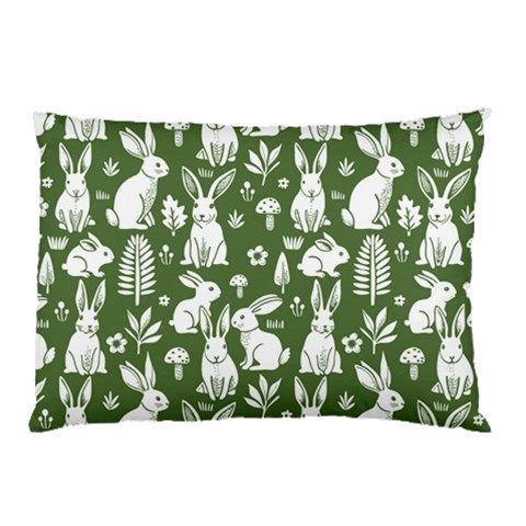 Easter bunny pattern Pillow Case (Two Sides) from ArtsNow.com Front