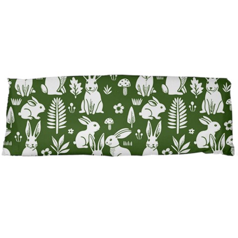 Easter bunny pattern One Side Body Pillow Cases from ArtsNow.com Body Pillow Case