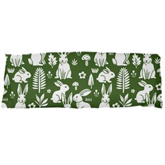 Easter bunny pattern 60 x21  Body Pillow Case Dakimakura (Two Sides) from ArtsNow.com Front