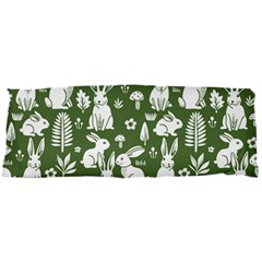 Easter bunny pattern 40 x15  Body Pillow Case Dakimakura (Two Sides) from ArtsNow.com Back