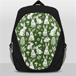 Easter bunny pattern Backpack Bag
