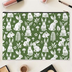 Easter bunny pattern Cosmetic Bag (XXXL) from ArtsNow.com Back
