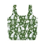 Easter bunny pattern Full Print Recycle Bag (M)