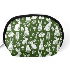 Easter bunny pattern Accessory Pouch (Medium) from ArtsNow.com Back