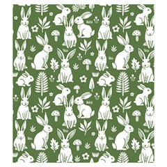 Easter bunny pattern Drawstring Pouch (Medium) from ArtsNow.com Back