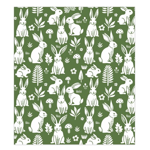 Easter bunny pattern Duvet Cover (King Size) from ArtsNow.com Duvet Quilt