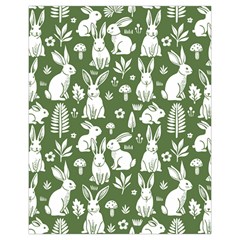 Easter bunny pattern Drawstring Pouch (XL) from ArtsNow.com Back