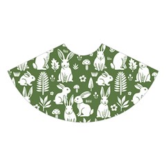 Easter bunny pattern Midi Sleeveless Dress from ArtsNow.com Skirt Back
