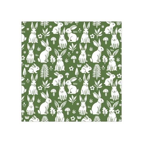 Easter bunny pattern Square Tapestry (Small) from ArtsNow.com Front