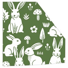 Easter bunny pattern Kid s Button Up Puffer Vest from ArtsNow.com Pocket Left