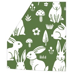 Easter bunny pattern Men s High Neck Button Up Puffer Vest from ArtsNow.com Pocket Right