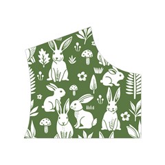 Easter bunny pattern Women s Button Up Vest from ArtsNow.com Top Right