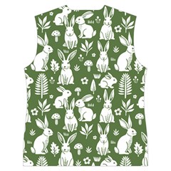 Easter bunny pattern Women s Button Up Vest from ArtsNow.com Back
