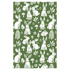 Easter bunny pattern Kids  Hooded Rain Ponchos from ArtsNow.com Front