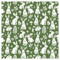 Easter bunny pattern Kids  Hooded Rain Ponchos from ArtsNow.com Inside 4