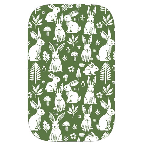 Easter bunny pattern Waist Pouch (Large) from ArtsNow.com Front