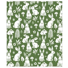 Easter bunny pattern Waist Pouch (Large) from ArtsNow.com Back Strap