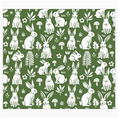 Easter bunny pattern Roll Up Canvas Pencil Holder (S) from ArtsNow.com Front