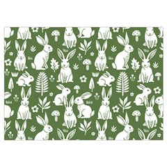 Easter bunny pattern Wristlet Pouch Bag (Small) from ArtsNow.com Belt Loop