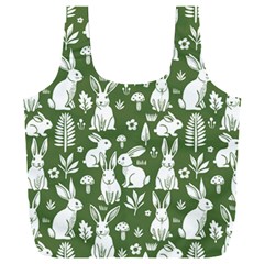 Easter bunny pattern Full Print Recycle Bag (XXL) from ArtsNow.com Back