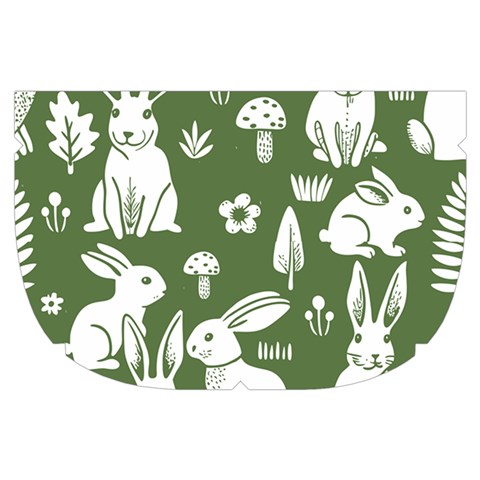 Easter bunny pattern Make Up Case (Small) from ArtsNow.com Side Left