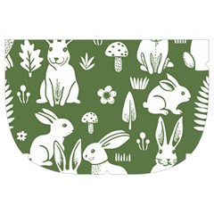 Easter bunny pattern Make Up Case (Large) from ArtsNow.com Side Right