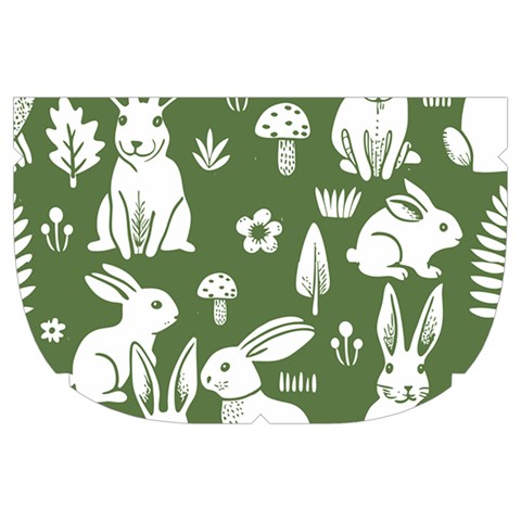 Easter bunny pattern Make Up Case (Large) from ArtsNow.com Side Left
