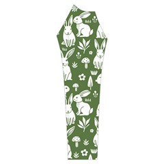 Easter bunny pattern Women s Long Sleeve Raglan T Sleeve Right