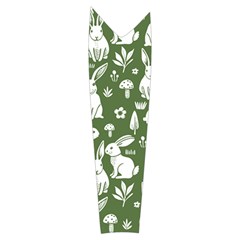 Easter bunny pattern Women s Long Sleeve Raglan T Left Sleeve Side