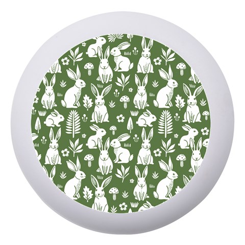 Easter bunny pattern Dento Box with Mirror from ArtsNow.com Front