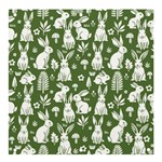 Easter bunny pattern Banner and Sign 4  x 4 