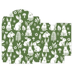Easter bunny pattern Playing Cards Single Design (Rectangle) with Custom Box from ArtsNow.com Poker Box