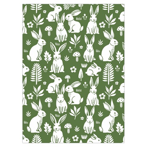 Easter bunny pattern Playing Cards Single Design (Rectangle) with Custom Box from ArtsNow.com Card