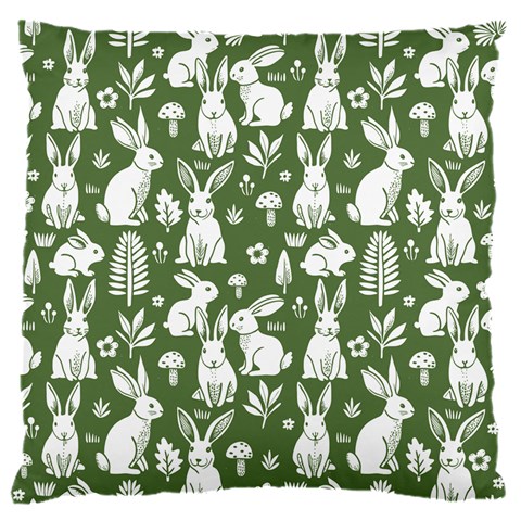 Easter bunny pattern 16  Baby Flannel Cushion Case (Two Sides) from ArtsNow.com Front