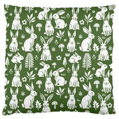 Easter bunny pattern 16  Baby Flannel Cushion Case (Two Sides) from ArtsNow.com Back