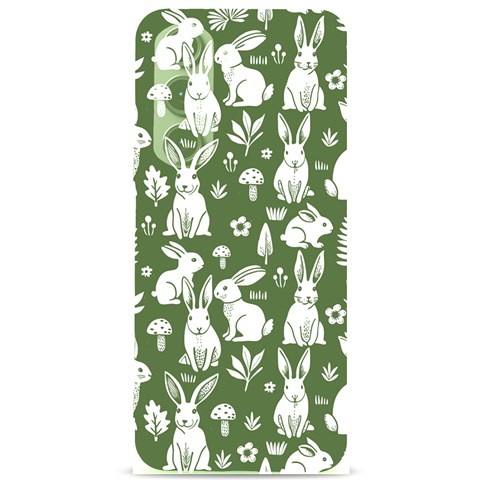 Easter bunny pattern Samsung Galaxy S24 Plus 6.7 Inch Black TPU UV Case from ArtsNow.com Front
