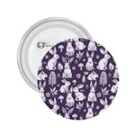 Easter bunny pattern 2.25  Buttons
