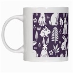 Easter bunny pattern White Mug
