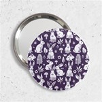 Easter bunny pattern 2.25  Handbag Mirrors