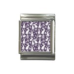 Easter bunny pattern Italian Charm (13mm)