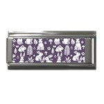 Easter bunny pattern Superlink Italian Charm (9mm)