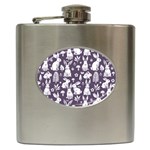 Easter bunny pattern Hip Flask (6 oz)